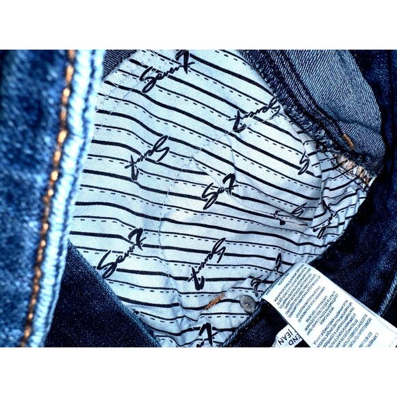Seven7 Weekend Slim Fit Jean Flattering Straight Leg Super Stretch Denim Size 4 - Picture 8 of 14